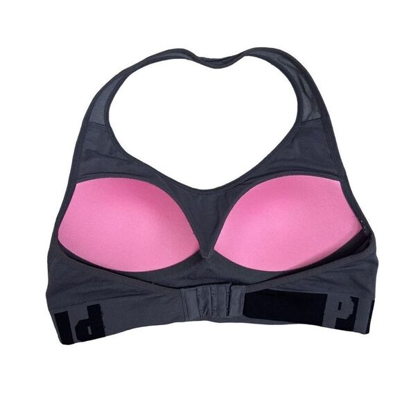 Victoria’s Secret PINK Women’s Sports Bra Gray Small - Picture 2 of 3